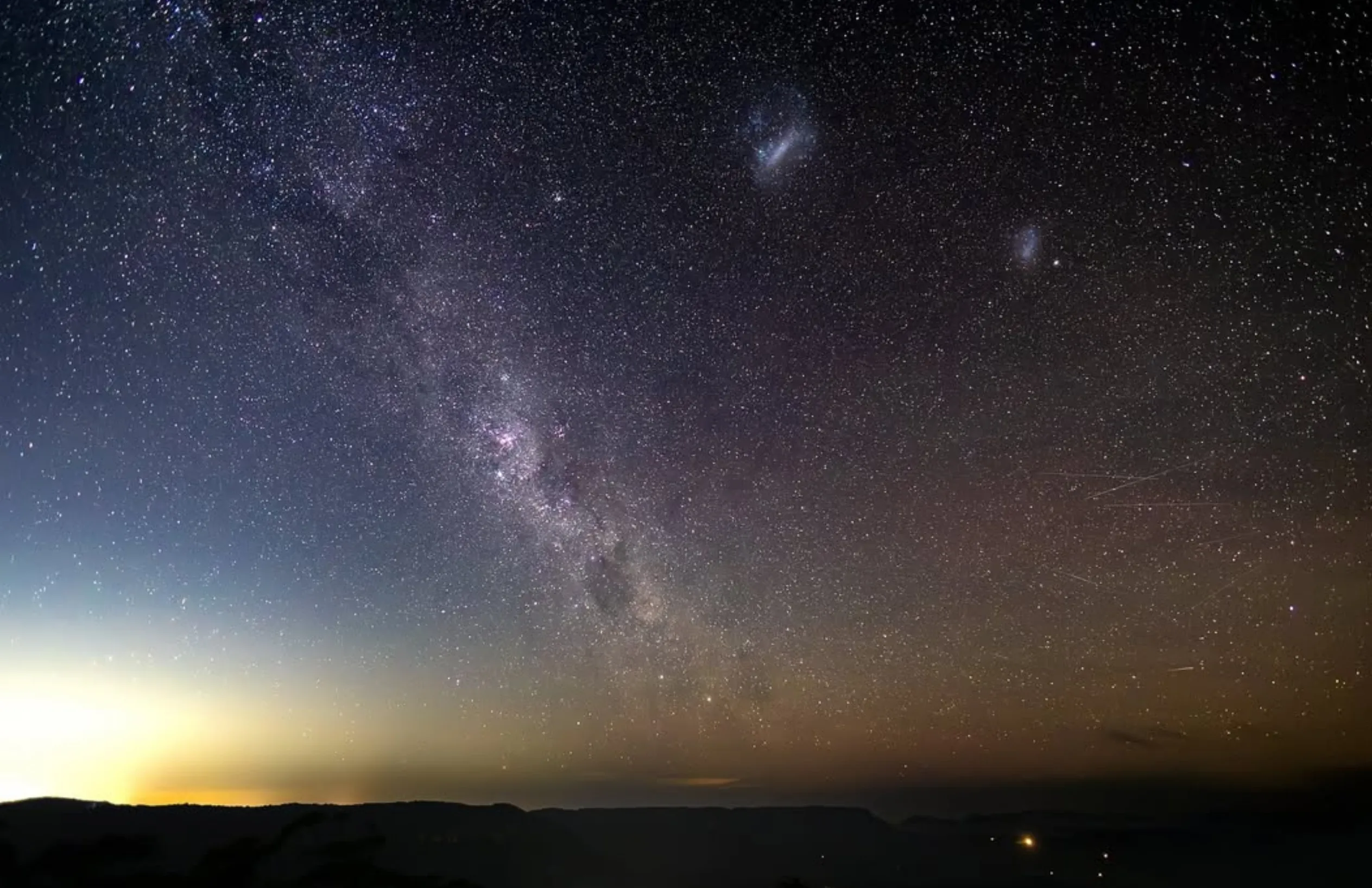 shooting stars, Blue Mountains